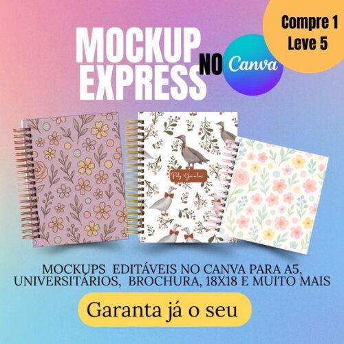 Arquivo Digital Mockups Express Encadernação -5104