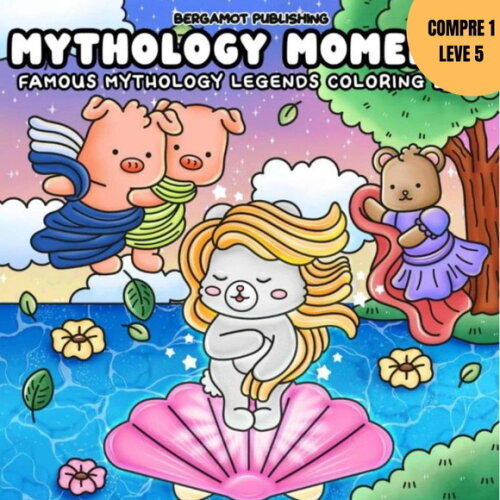 Arquivo Digital Momentos Mitológicos Coloring Books -3618