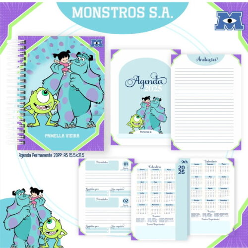 Arquivo Digital Monstros S.a Capas e Miolos 2025 -126