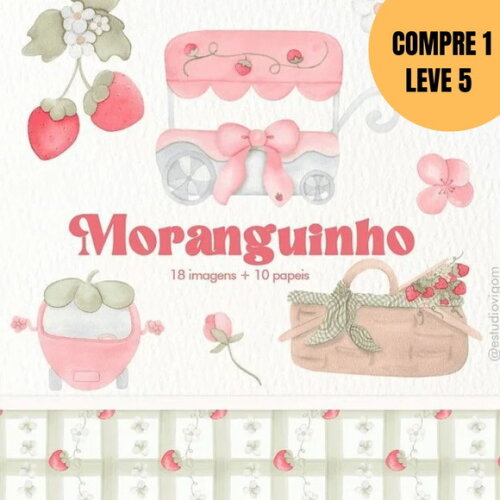 Arquivo Digital Moranguinho Kit Digital -5491