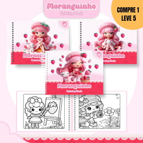 Arquivo Digital Moranguinho Livro de Colorir -1872