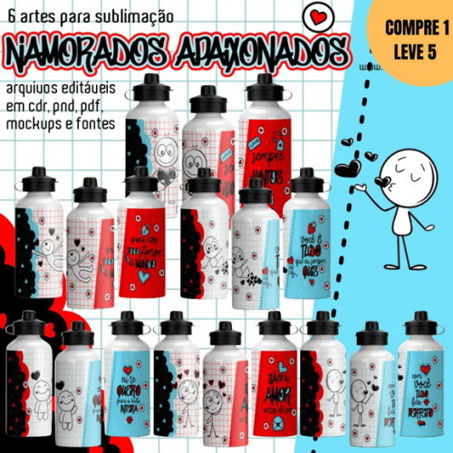 Arquivo Digital Namorados Apaixonados Squeezes -3456