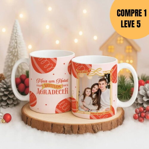 Arquivo Digital Natal V7 com Foto Artes para Canecas -5576