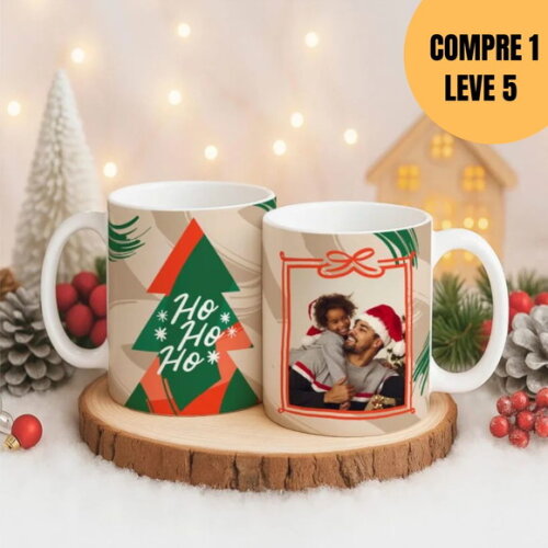 Arquivo Digital Natal V7 com Foto Artes para Canecas -5576