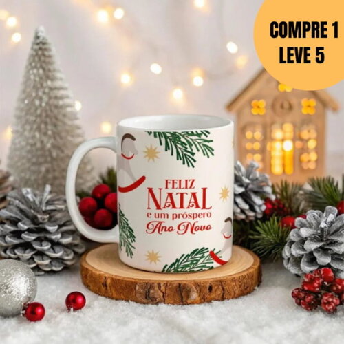 Arquivo Digital Natal V7 sem Foto Artes para Canecas -5575