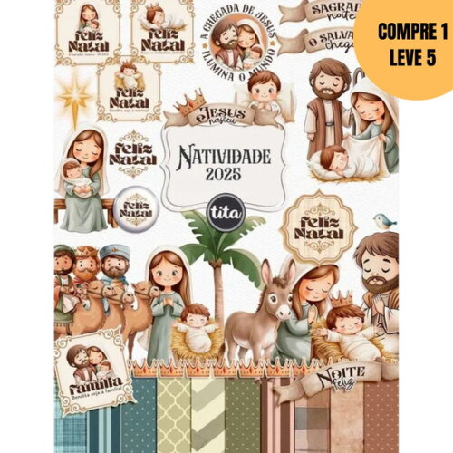 Arquivo Digital Natividade 2025 Combo Ilustrações -5879