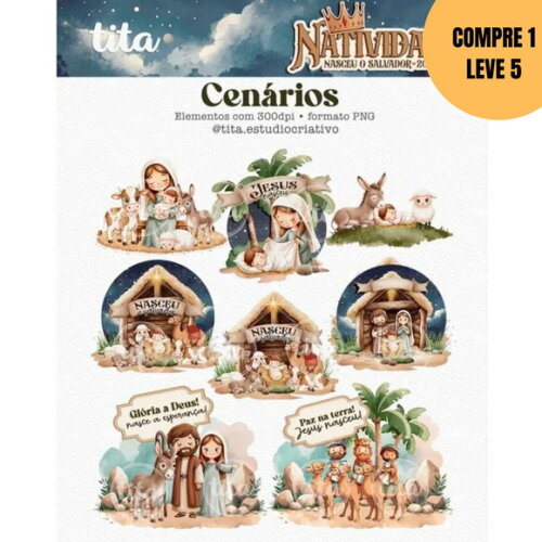 Arquivo Digital Natividade 2025 Combo Ilustrações -5879