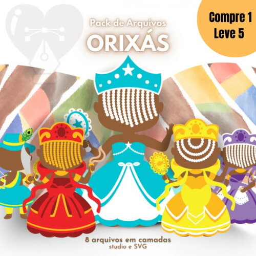 Arquivo Digital Orixás Vetorizados -1713