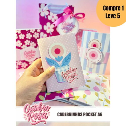 Arquivo Digital Outubro Rosa 2025 Caderninho Pocket -5189