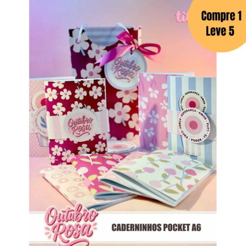 Arquivo Digital Outubro Rosa 2025 Caderninho Pocket -5189