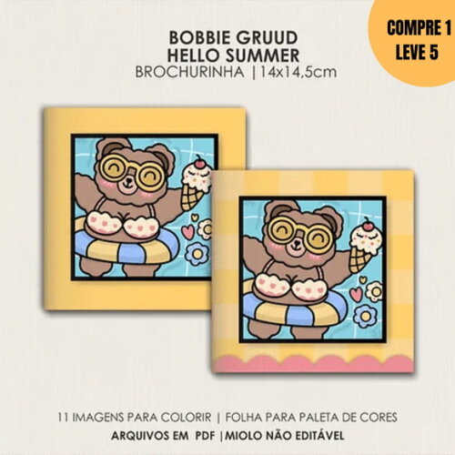 Arquivo Digital Pack Bobbie Gruuds 4 Modelos -3346