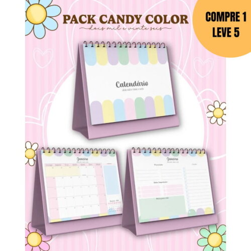 Arquivo Digital Pack Candy Color 2026 -6277