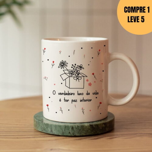 Arquivo Digital Pack Caneca Minimalista Frases -4663