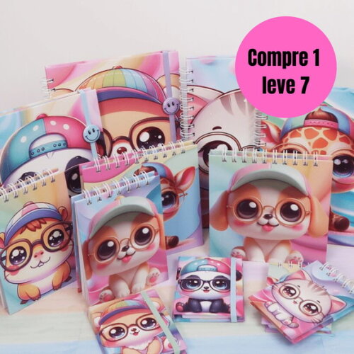 Arquivo Digital Pack Capas Turma do Zoo -6473