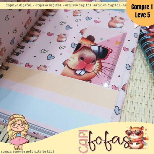 Arquivo Digital Pack de Capas A5 Agendamento 2025 -946