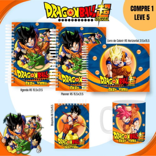 Arquivo Digital Pack Nostagia + Colorir Dragon Ball Z -2835