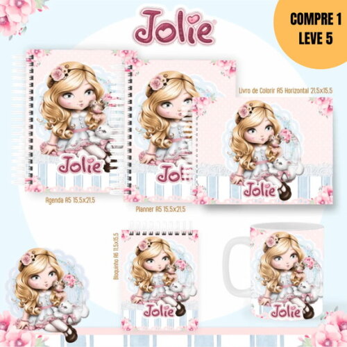 Arquivo Digital Pack Nostagia + Colorir Jolie -2843