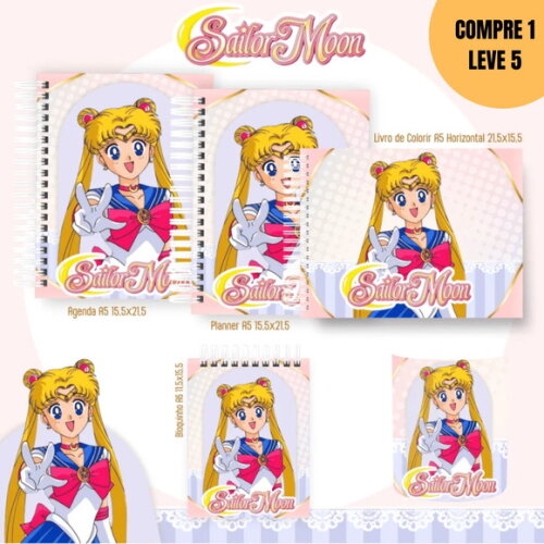 Arquivo Digital Pack Nostagia + Colorir Sailor Moon -2890