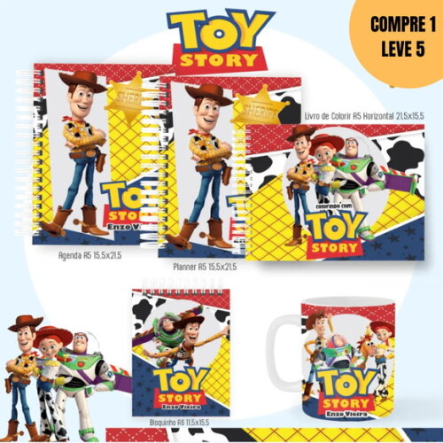 Arquivo Digital Pack Nostalgia + Colorir Toy Story -2820