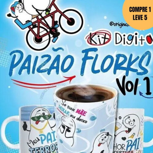 Arquivo Digital Paizão Florks + Kit Digital -4397