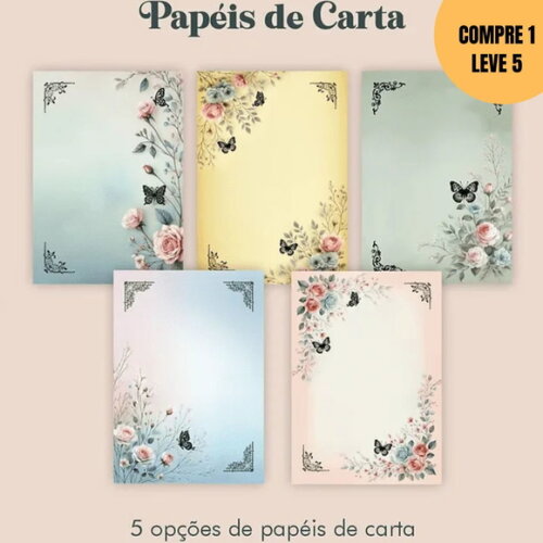 Arquivo Digital Papéis de Carta A5 -4151