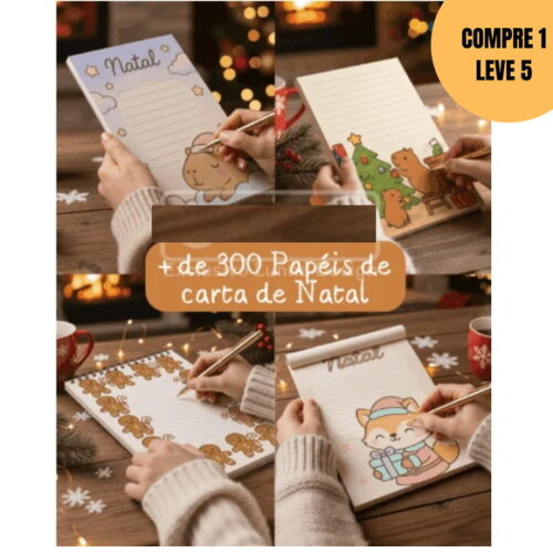 Arquivo Digital Papeis de Carta Natal -5904