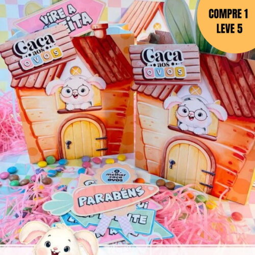 Arquivo Digital Páscoa 2025 Kit Caça aos Ovos -2282