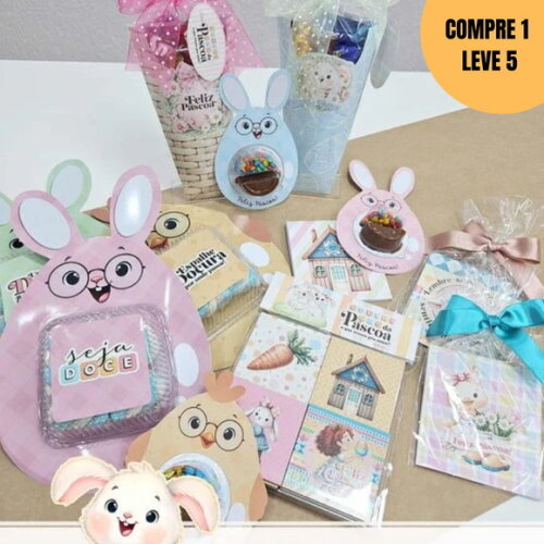 Arquivo Digital Páscoa 2025 Pack Printables -2284