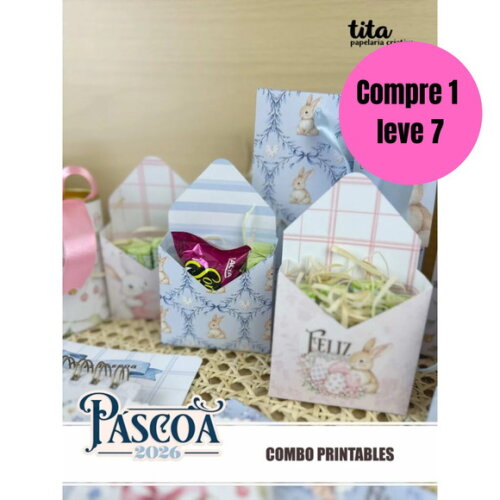 Arquivo Digital Páscoa 2026 Combo Printables -6615