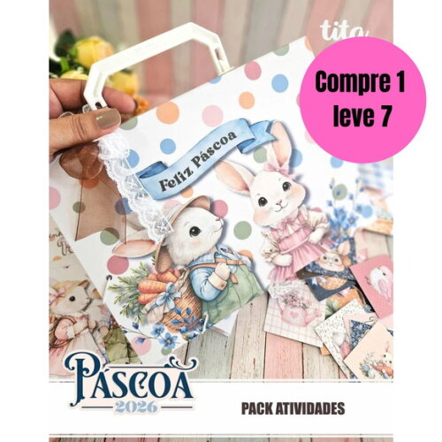 Arquivo Digital Páscoa 2026 Kit Atividades Páscoa -6666