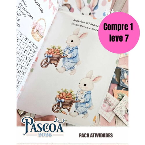 Arquivo Digital Páscoa 2026 Kit Atividades Páscoa -6666