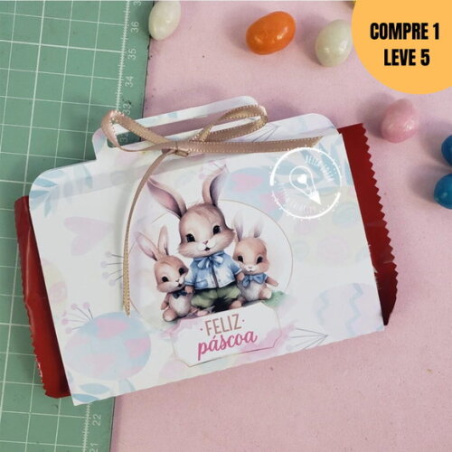 Arquivo Digital Páscoa Coelhos Kit Digital + Mimos -2079