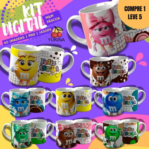 Arquivo Digital Páscoa M&m 3d -2720