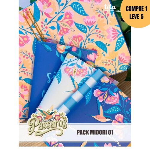 Arquivo Digital Pássaros Pack Midoris 01 -4099