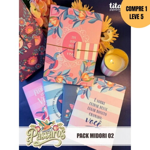 Arquivo Digital Pássaros Pack Midoris 02 -4100