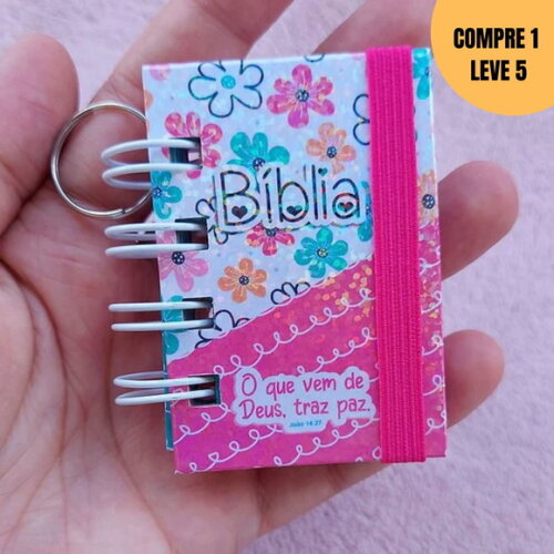 Arquivo Digital pdf Mini Bíblia Chaveiro Wire-o -2032