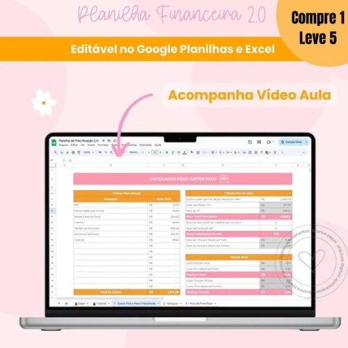 Arquivo Digital Planilha Precificação 2.0 -1381