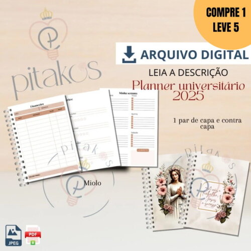 Arquivo Digital Planner 2025 Universitário Católico -1485