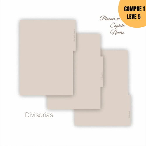 Arquivo Digital Planner de Estudo Espírita Neutro -3112