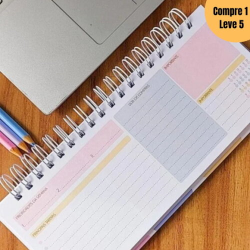 Arquivo Digital Planner Teclado Collors 2025 -893