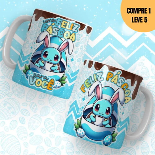 Arquivo Digital Pokemon Artes para Canecas -2107
