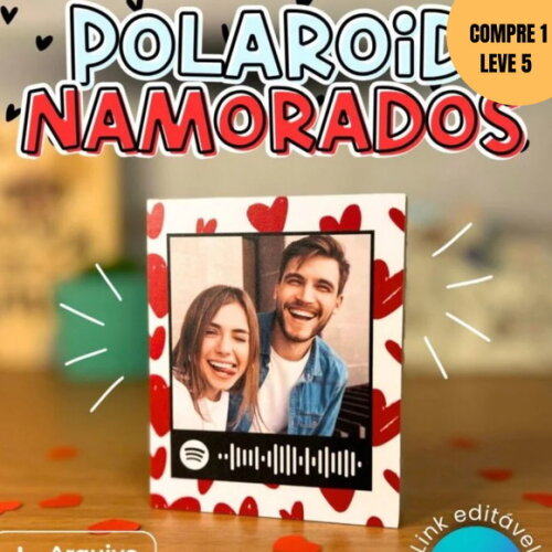Arquivo Digital Polaroid Namorados -3466