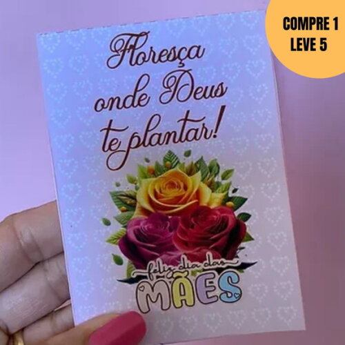 Arquivo Digital Porta Bloquinho Rosa Dia das Mães -2526