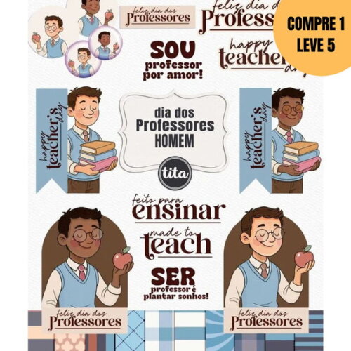 Arquivo Digital Professores 2025 Kit Homem -4864