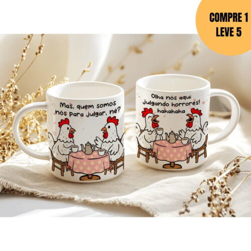 Arquivo Digital Quem Somos Nós pra Julgar Arte Caneca -6023