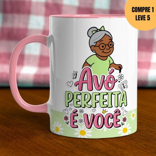 Arquivo Digital Querida Vovó Arte para Caneca 2025 -4415