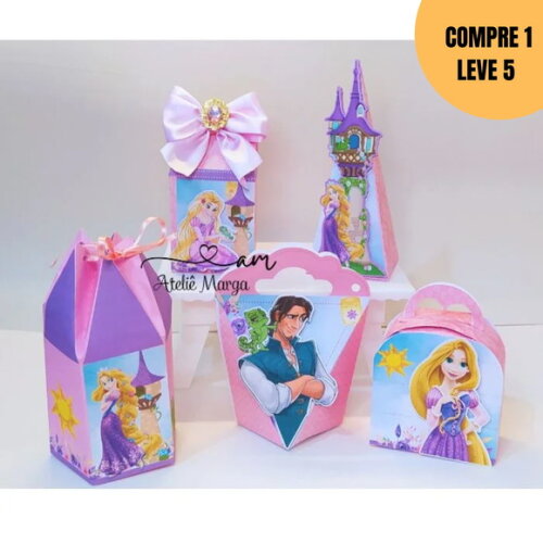 Arquivo Digital Rapunzel Kit Festa Pronta -2450