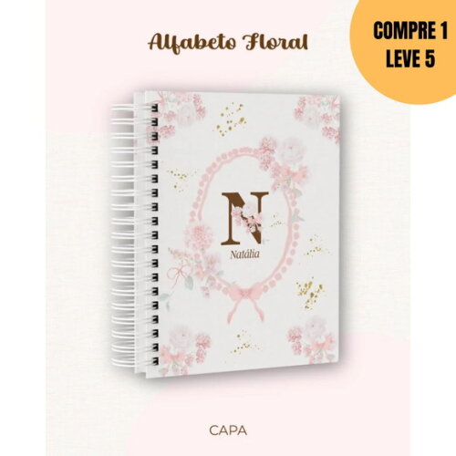 Arquivo Digital Rosa 2 Alfabeto Floral 2026 -6278