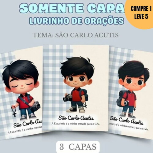 Arquivo Digital São Carlo Acutis Capa Livrinho -3845