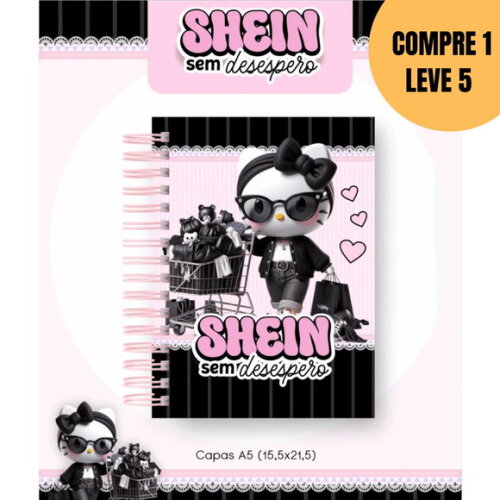 Arquivo Digital Shein sem Desespero Hello Kitty -5563